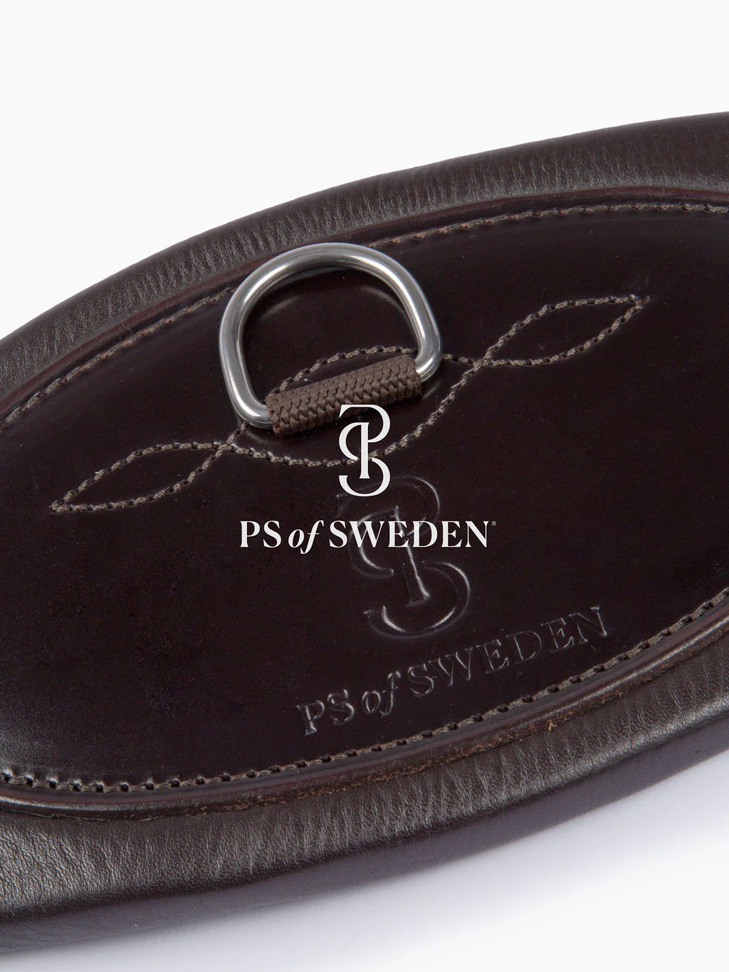 アナトミカル馬場用腹帯 本革 ブラック/ブラウン PS of Sweden - 画像 (4)