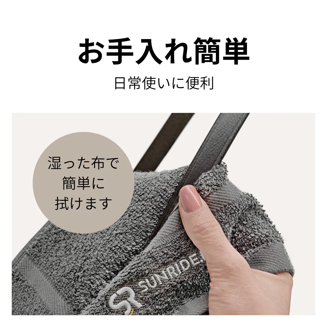 事故防止マグネット式布手綱 本革製 ブラック/ブラウン Sunride - 画像 (4)