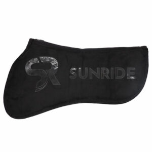 ハーフパッド 形状記憶 馬場用 ブラック Sunride